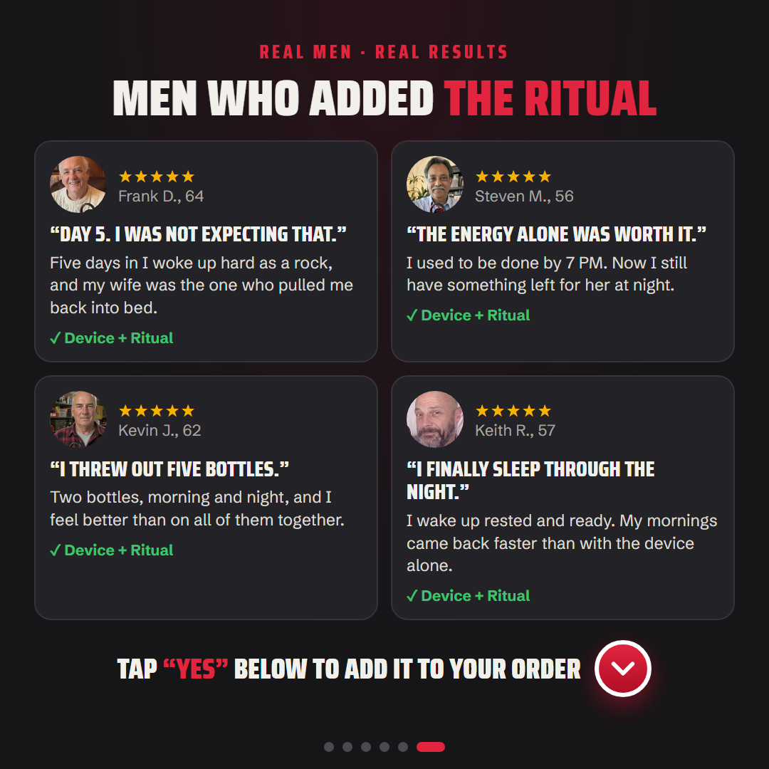 Men who added the Ritual